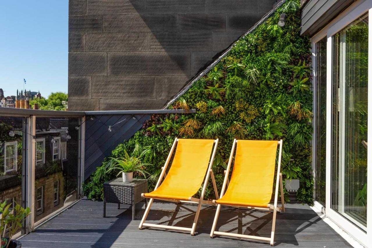 The Edinburgh Rooftop Terrace Edimburgo Exterior foto